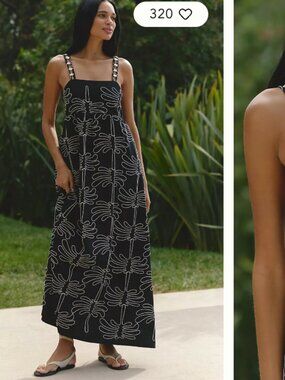 Palmacea Selva Maxi Dress Size Medium